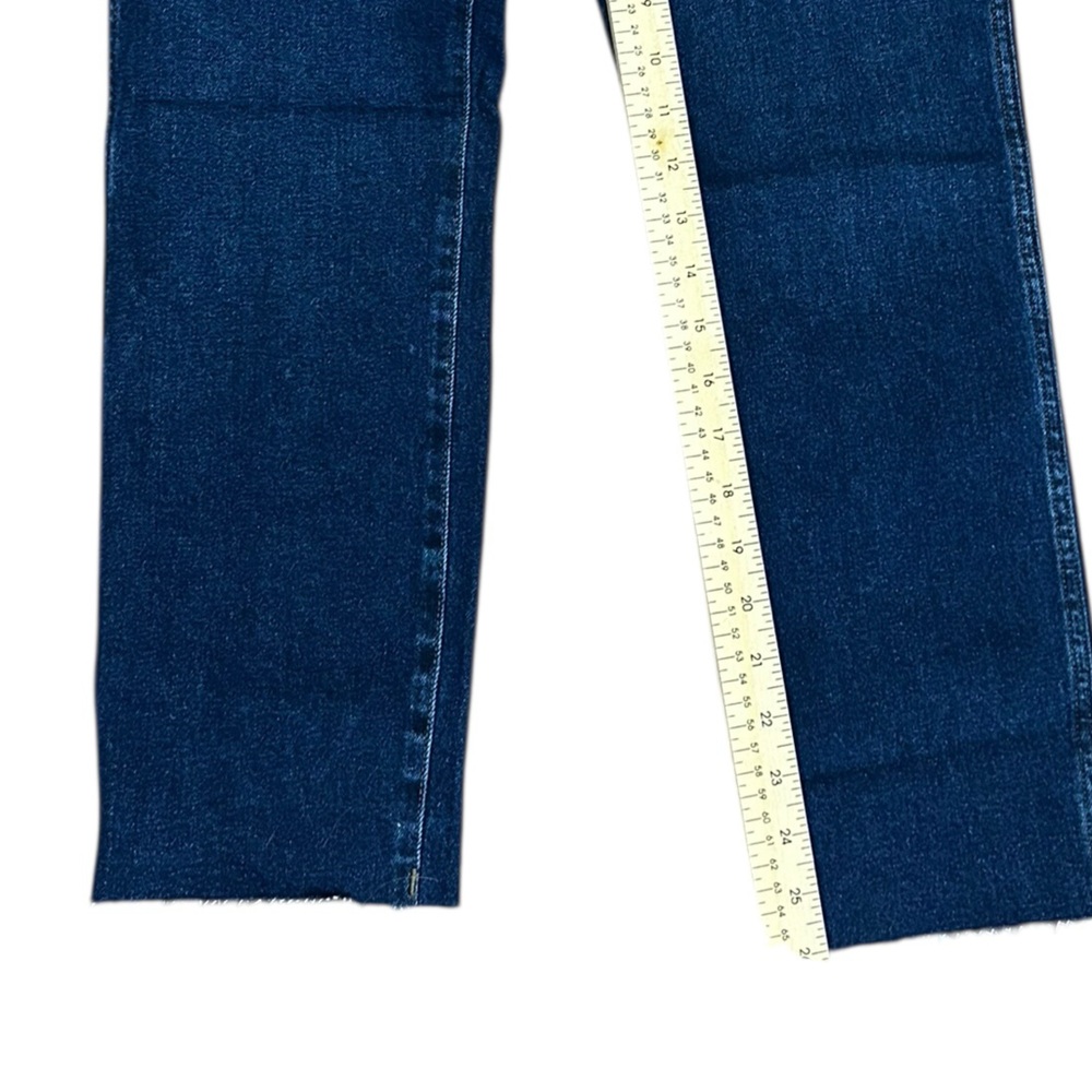 NWT J Crew Classic Vintage Raw Hem Dk Blue Jean 28 and 29 - Picture 7 of 12